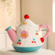 Porcelain Teapot & Cup Set 2 Pcs